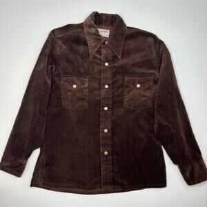 Vintage 1960’s Bronco Authentic Western Button Front Corduroy Jacket